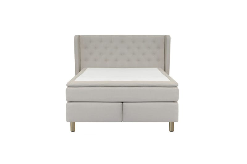 Select No 5 Komplett Sängpaket 140x200 Fast Watergel - Beige/Koppar - Products - Möbler - Säng - Kontinentalsäng