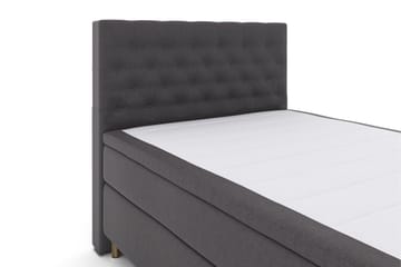 Select No 5 Komplett Sängpaket 140x200 Fast Watergel - Mörkgrå/Koppar - Products - Möbler - Säng - Kontinentalsäng