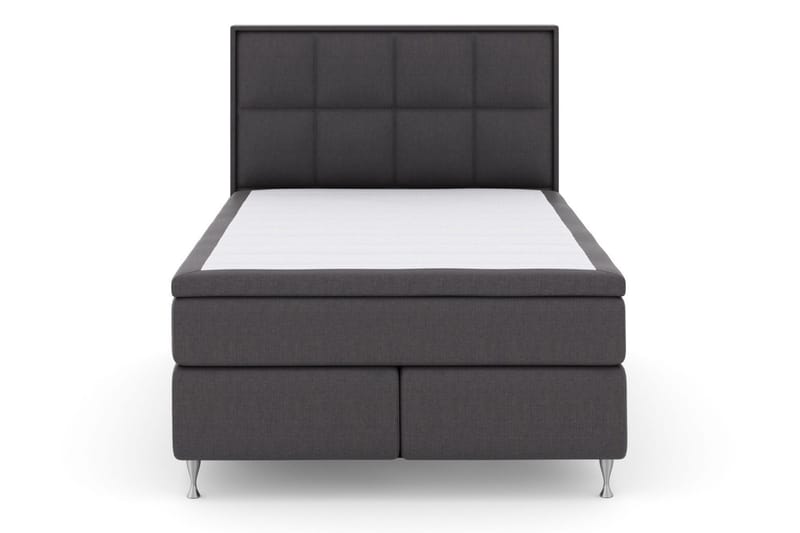 Select No 5 Komplett Sängpaket 140x200 Medium Latex - Mörkgrå/Silver - Products - Möbler - Säng - Kontinentalsäng