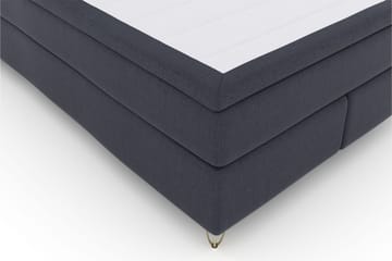 Select No 5 Komplett Sängpaket 140x200 Medium Watergel - Blå/Metall V-form - Products - Möbler - Säng - Kontinentalsäng