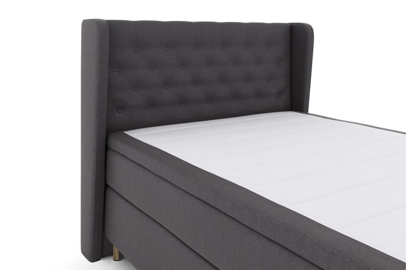 Select No 5 Komplett Sängpaket 140x200 Medium Watergel - Mörkgrå/Koppar - Products - Möbler - Säng - Kontinentalsäng