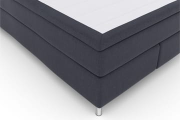 Select No 5 Komplett Sängpaket 160x200 Fast Latex - Blå/Metall - Products - Möbler - Säng - Kontinentalsäng