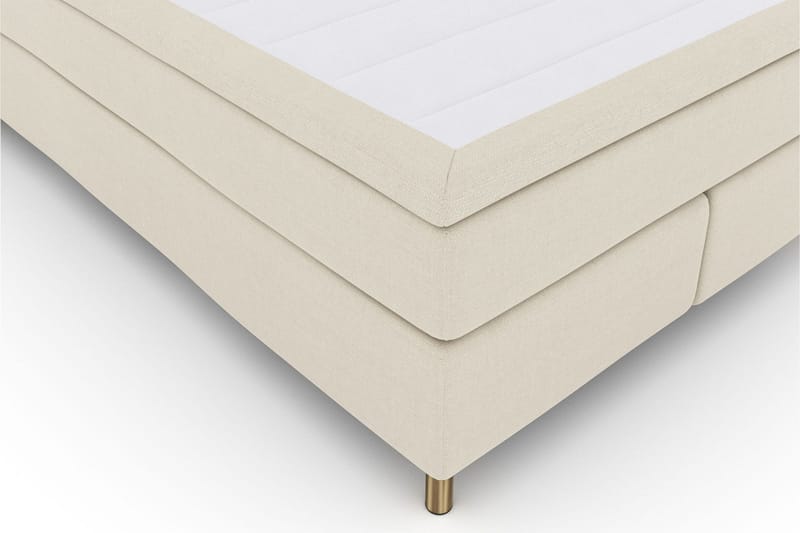 Select No 5 Komplett Sängpaket 160x200 Fast Watergel - Beige/Koppar - Products - Möbler - Säng - Kontinentalsäng