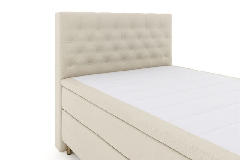 Select No 5 Komplett Sängpaket 160x200 Fast Watergel - Beige/Koppar - Products - Möbler - Säng - Kontinentalsäng