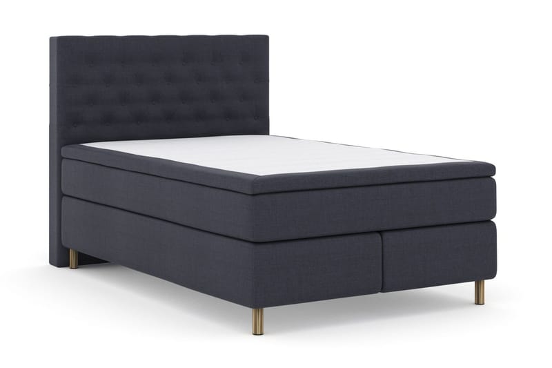 Select No 5 Komplett Sängpaket 160x200 Fast Watergel - Blå/Metall - Products - Möbler - Säng - Kontinentalsäng