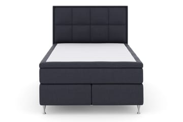 Select No 5 Komplett Sängpaket 160x200 Fast/Medium Latex - Blå/Silver - Products - Möbler - Säng - Kontinentalsäng