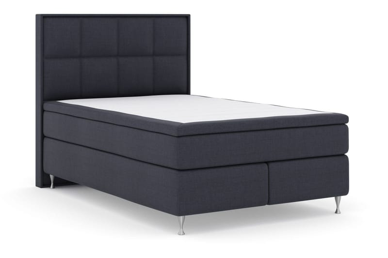 Select No 5 Komplett Sängpaket 160x200 Fast/Medium Latex - Blå/Silver - Products - Möbler - Säng - Kontinentalsäng