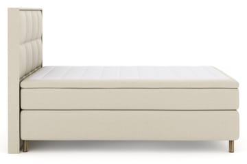 Select No 5 Komplett Sängpaket 160x200 Fast/Medium Watergel - Beige/Koppar - Products - Möbler - Säng - Kontinentalsäng