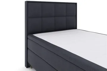 Select No 5 Komplett Sängpaket 160x200 Fast/Medium Watergel - Blå/Metall V-form - Products - Möbler - Säng - Kontinentalsäng