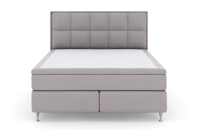 Select No 5 Komplett Sängpaket 160x200 Medium Watergel - Ljusgrå/Silver - Products - Möbler - Säng - Kontinentalsäng