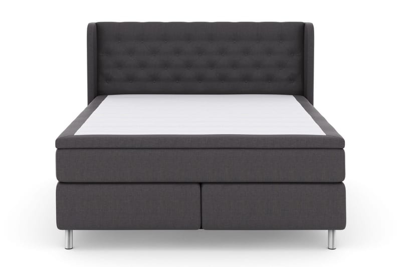 Select No 5 Komplett Sängpaket 160x200 Medium Watergel - Mörkgrå/Metall - Products - Möbler - Säng - Kontinentalsäng