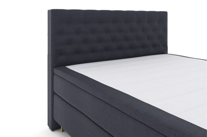 Select No 5 Komplett Sängpaket 180x200 Fast Latex - Blå/Guld - Products - Möbler - Säng - Kontinentalsäng