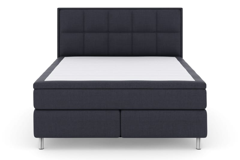 Select No 5 Komplett Sängpaket 180x200 Fast Latex, Blå/Metall