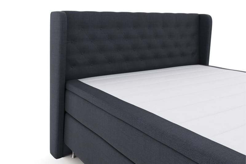 Select No 5 Komplett Sängpaket 180x200 Fast Watergel - Blå/Silver - Products - Möbler - Säng - Kontinentalsäng