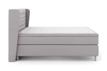 Select No 5 Komplett Sängpaket 180x200 Fast/Medium Watergel - Ljusgrå/Silver - Products - Möbler - Säng - Kontinentalsäng