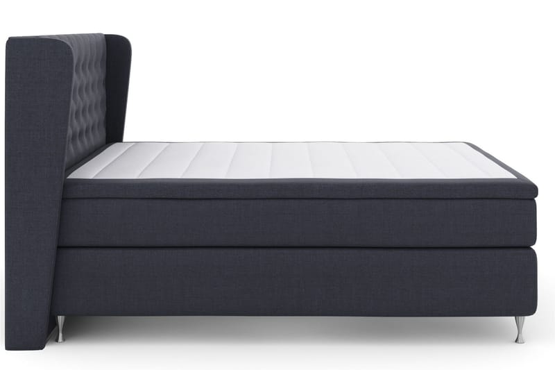 Select No 5 Komplett Sängpaket 210x210 Fast Latex - Blå/Silver - Products - Möbler - Säng - Kontinentalsäng