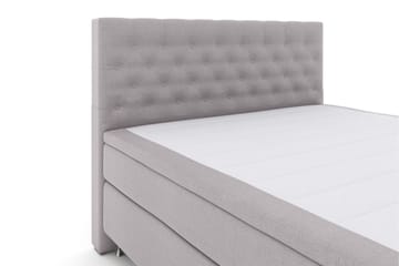 Select No 5 Komplett Sängpaket 210x210 Fast Latex - Ljusgrå/Silver - Products - Möbler - Säng - Kontinentalsäng