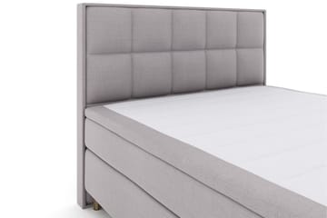 Select No 5 Komplett Sängpaket 210x210 Fast Watergel - Ljusgrå/Koppar - Products - Möbler - Säng - Kontinentalsäng