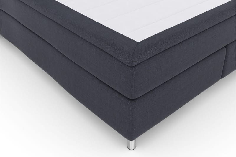 Select No 5 Komplett Sängpaket 210x210 Fast/Medium Latex - Blå/Metall - Products - Möbler - Säng - Kontinentalsäng