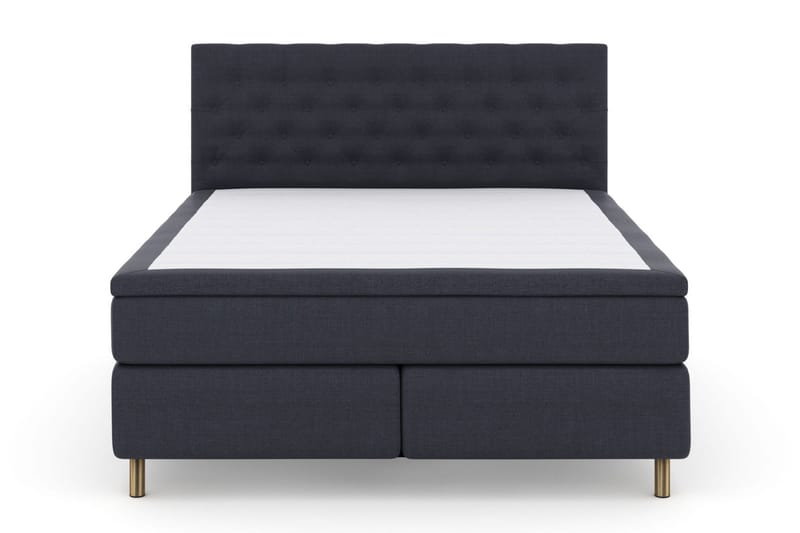 Select No 5 Komplett Sängpaket 210x210 Fast/Medium Watergel - Blå/Koppar - Products - Möbler - Säng - Kontinentalsäng