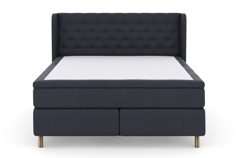 Select No 5 Komplett Sängpaket 210x210 Fast/Medium Watergel - Blå/Koppar - Products - Möbler - Säng - Kontinentalsäng