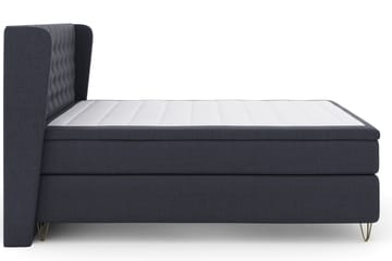 Select No 5 Komplett Sängpaket 210x210 Fast/Medium Watergel - Blå/Metall V-form - Products - Möbler - Säng - Kontinentalsäng