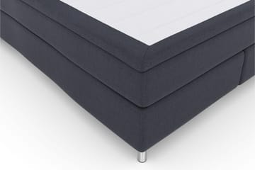 Select No 5 Komplett Sängpaket 210x210 Medium Latex - Blå/Metall - Products - Möbler - Säng - Kontinentalsäng