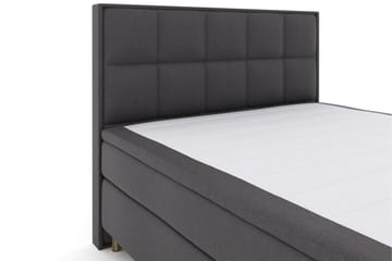 Select No 5 Komplett Sängpaket 210x210 Medium Latex - Mörkgrå/Koppar - Products - Möbler - Säng - Kontinentalsäng