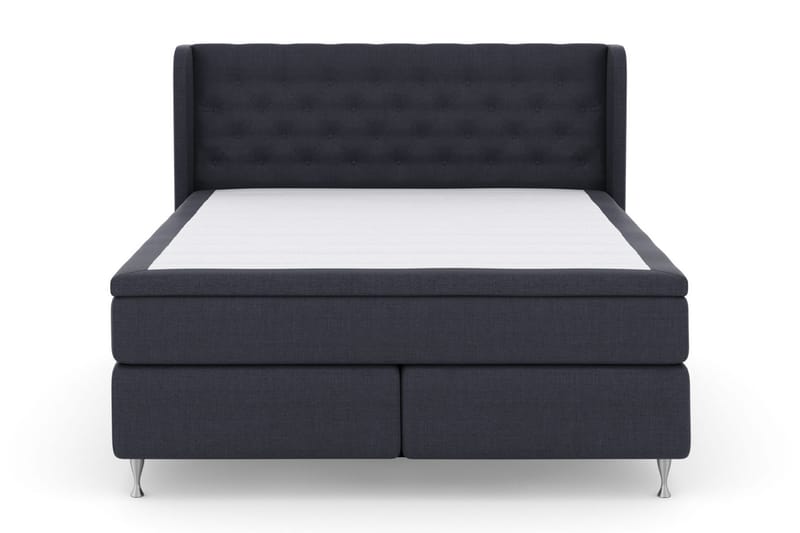 Select No 5 Komplett Sängpaket 210x210 Medium Watergel - Blå/Silver - Products - Möbler - Säng - Kontinentalsäng