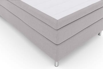 Select No 5 Kontinentalsäng 120x200 Fast Latex - Ljusgrå/Metall - Products - Möbler - Säng - Enkelsäng