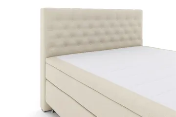 Select No 5 Kontinentalsäng 180x200 Medium Latex - Beige/Silver - Products - Möbler - Säng - Kontinentalsäng