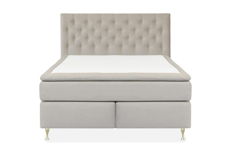 Select No 5 Kontinentalsäng 210x210 Medium Latex - Beige/Guld - Products - Möbler - Säng - Kontinentalsäng