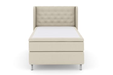 Select No 6 Komplett Sängpaket 120x200 Fast Memory/Pocket - Beige/Metall - Products - Möbler - Säng - Enkelsäng