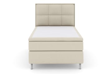 Select No 6 Komplett Sängpaket 120x200 Fast Memory/Pocket - Beige/Metall - Products - Möbler - Säng - Enkelsäng
