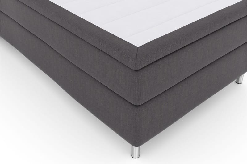 Select No 6 Komplett Sängpaket 120x200 Fast Watergel - Mörkgrå/Metall - Products - Möbler - Säng - Enkelsäng