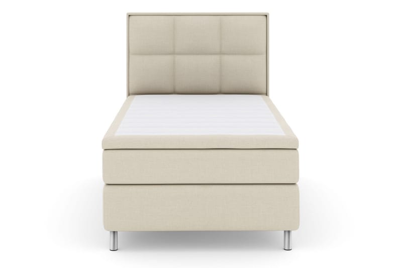 Select No 6 Komplett Sängpaket 120x200 Medium Latex/Memory - Beige/Metall - Products - Möbler - Säng - Enkelsäng