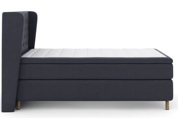 Select No 6 Komplett Sängpaket 120x200 Medium Latex/Memory - Blå/Metall - Products - Möbler - Säng - Enkelsäng