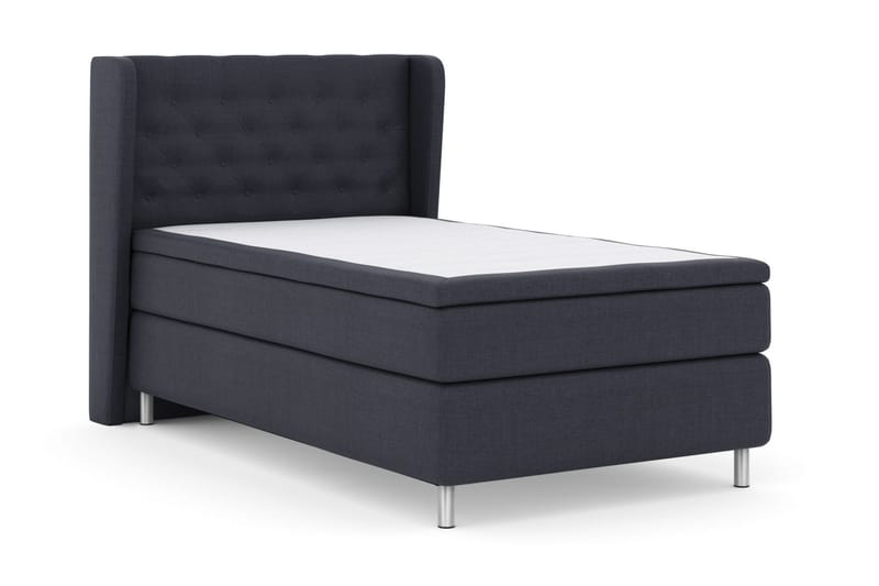 Select No 6 Komplett Sängpaket 120x200 Medium Latex/Memory - Blå/Metall - Products - Möbler - Säng - Enkelsäng