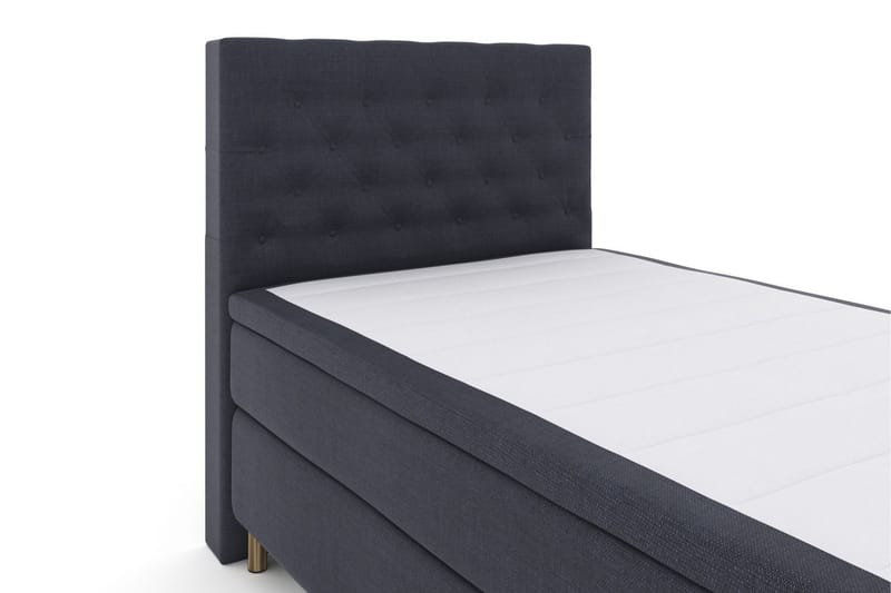 Select No 6 Komplett Sängpaket 120x200 Medium Latex/Memory - Blå/Metall - Products - Möbler - Säng - Enkelsäng