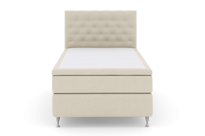Select No 6 Komplett Sängpaket 120x200 Medium Memory/Pocket - Beige/Silver - Products - Möbler - Säng - Enkelsäng