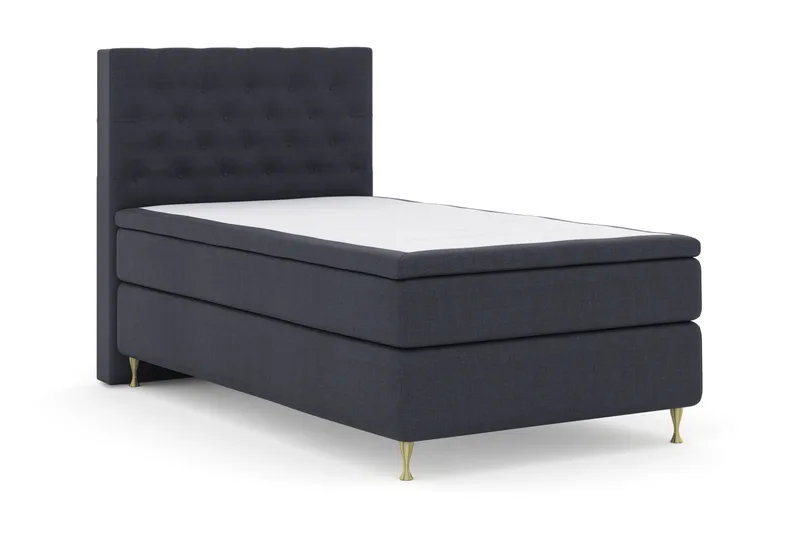 Select No 6 Komplett Sängpaket 120x200 Medium Watergel - Blå/Guld - Products - Möbler - Säng - Enkelsäng