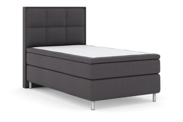 Select No 6 Komplett Sängpaket 120x200 Medium Watergel - Mörkgrå/Metall - Products - Möbler - Säng - Enkelsäng
