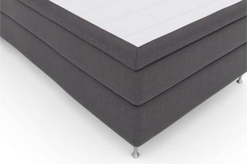 Select No 6 Komplett Sängpaket 120x200 Medium Watergel - Mörkgrå/Silver - Products - Möbler - Säng - Enkelsäng