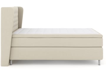 Select No 6 Komplett Sängpaket 140x200 Fast Watergel - Beige/Metall - Products - Möbler - Säng - Kontinentalsäng