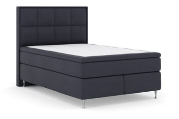 Select No 6 Komplett Sängpaket 140x200 Fast Watergel - Blå/Silver - Products - Möbler - Säng - Kontinentalsäng