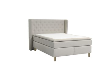Select No 6 Komplett Sängpaket 140x200 Medium Latex/Memory - Beige/Koppar - Products - Möbler - Säng - Kontinentalsäng