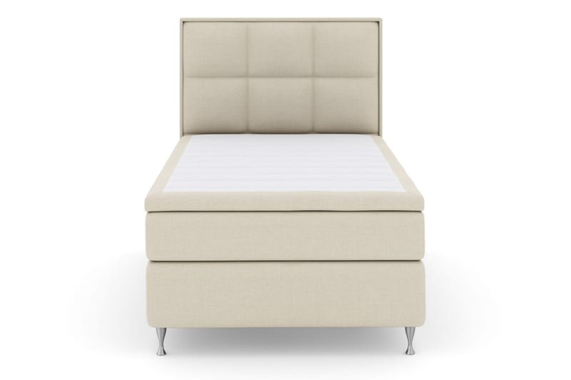 Select No 6 Komplett Sängpaket 140x200 Medium Latex/Memory - Beige/Silver - Products - Möbler - Säng - Kontinentalsäng