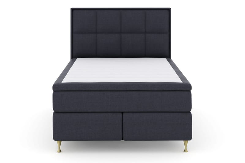 Select No 6 Komplett Sängpaket 140x200 Medium Latex/Memory - Blå/Guld - Products - Möbler - Säng - Kontinentalsäng