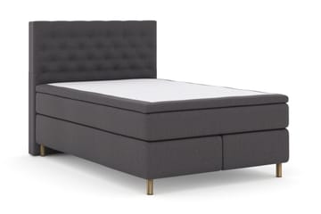 Select No 6 Komplett Sängpaket 140x200 Medium Memory/Pocket - Mörkgrå/Koppar - Products - Möbler - Säng - Kontinentalsäng