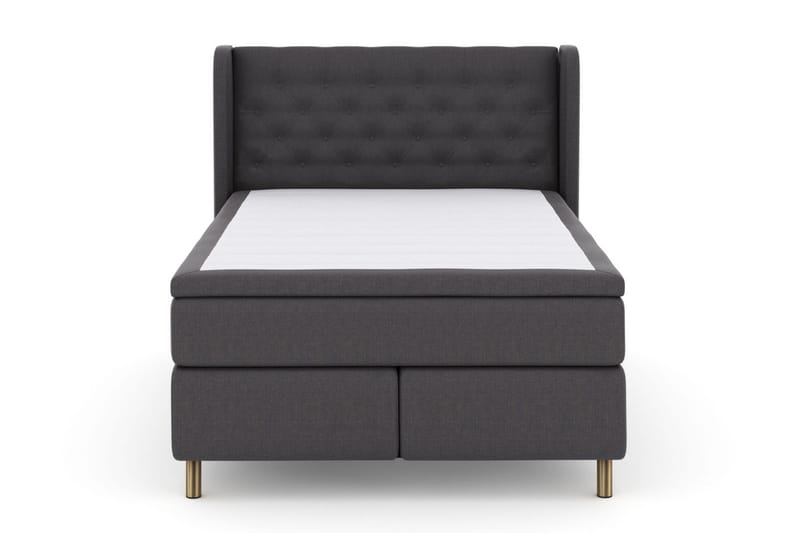 Select No 6 Komplett Sängpaket 140x200 Medium Memory/Pocket - Mörkgrå/Koppar - Products - Möbler - Säng - Kontinentalsäng